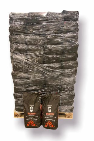Pallet van 3 Kg zwarte zakken